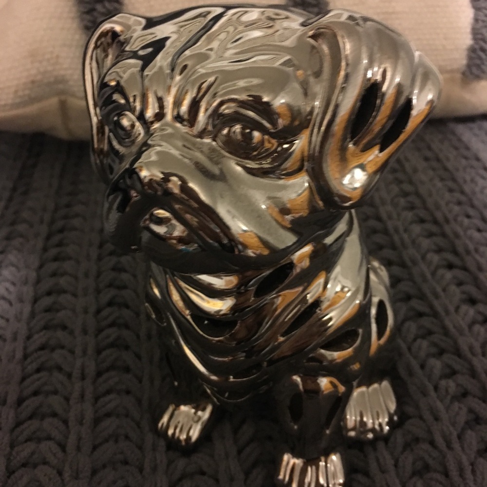 Pug Scented Salt/Dried Herb container